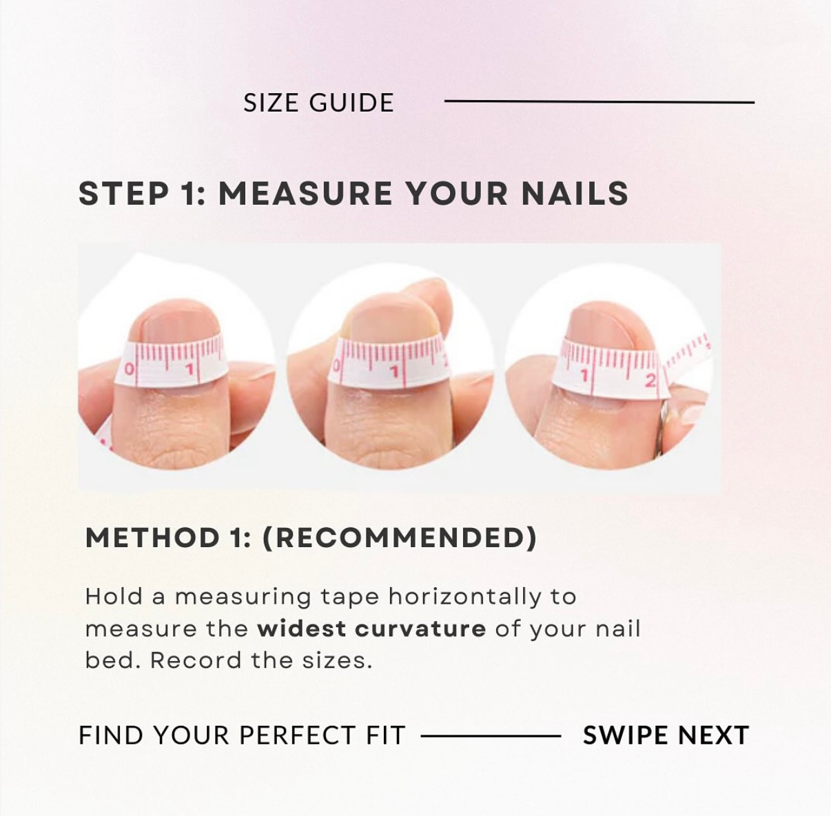 Measure Your Nails